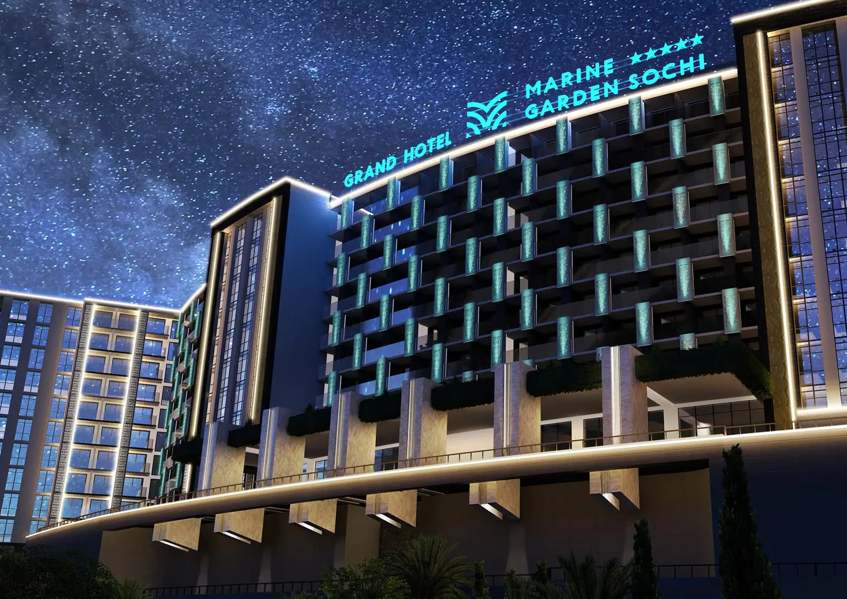 Гостиничный комплекс Grand Hotel Marine Garden Sochi 5*